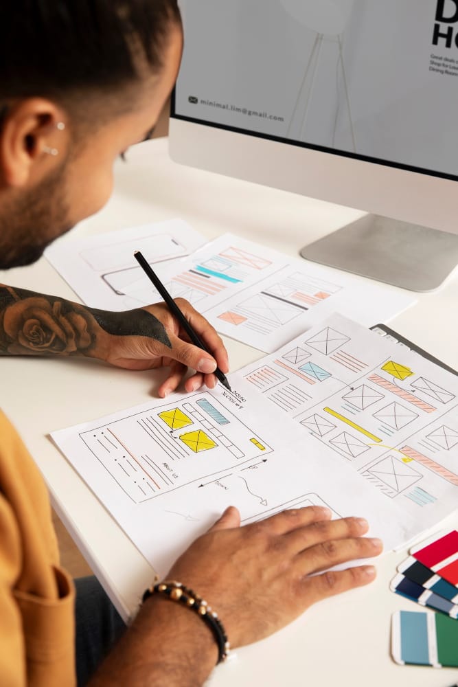 nous travaillons dans un projet de conception web